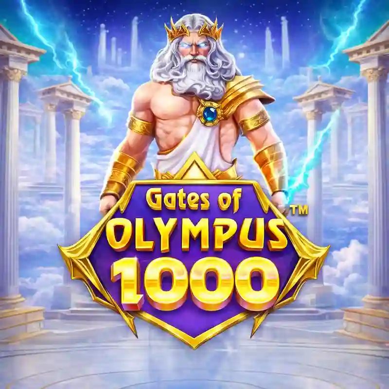 Gates of Olympus 1000 Slot Game Banner